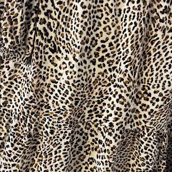 Leopard Print Women's Dress - Picture 4 of 6